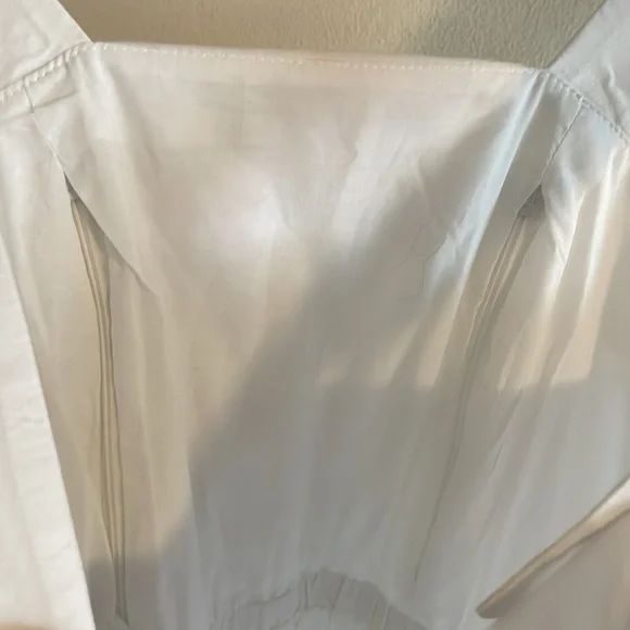 Cella & Flo Vivian Voile Lace Nursing Dress Women’s Size XS Midi Cotton‎ White - Picture 10 of 14